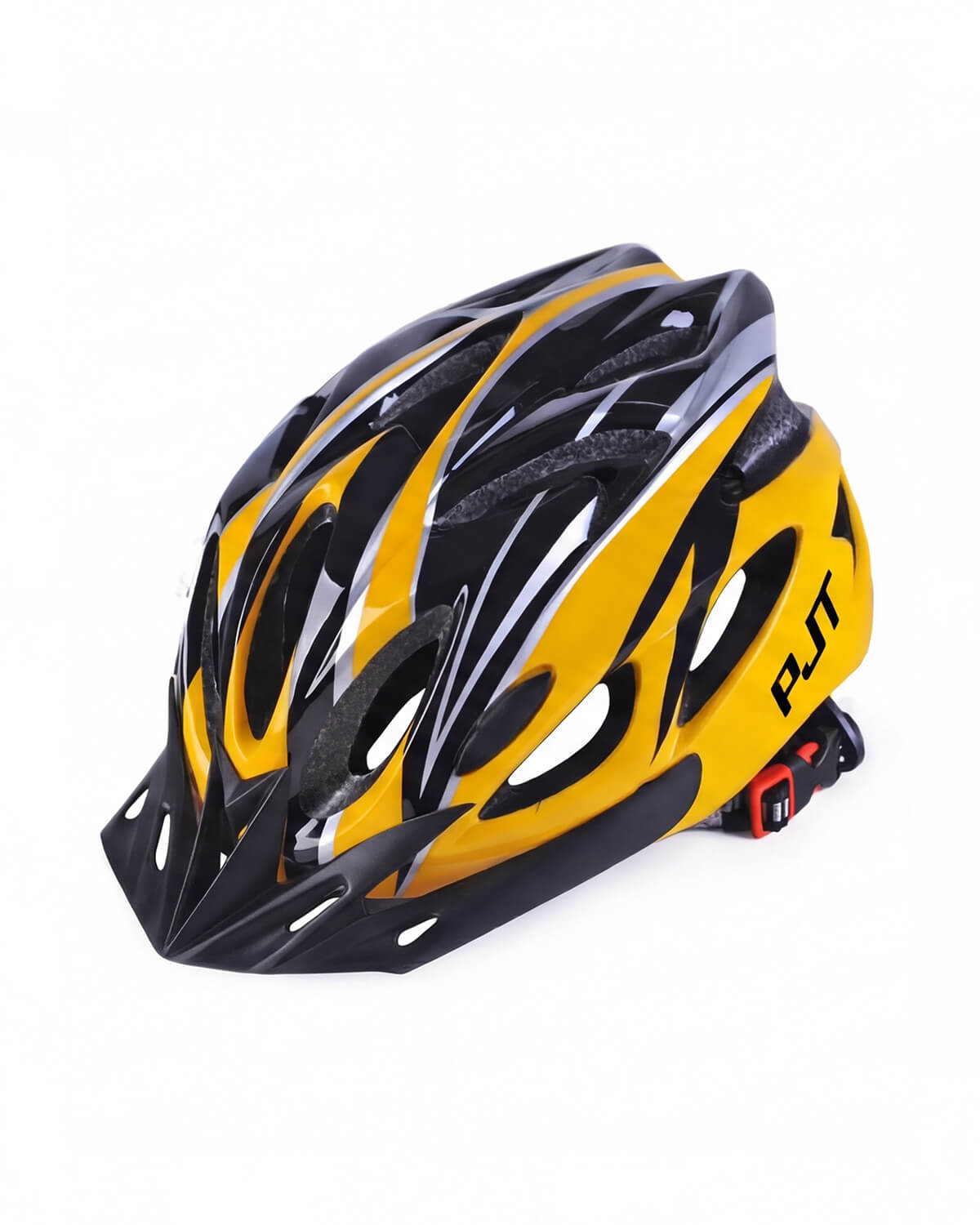 Cycling Helmet with Ventilated Shell and Visor