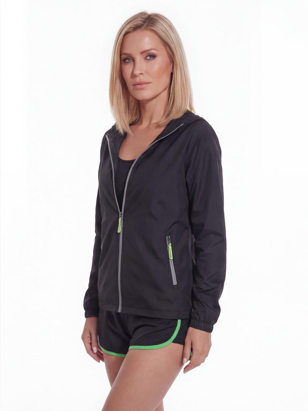 Lightweight Breathable Hooded Running Jacket