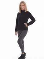 Women's Thick Full-Zip Fleece Hiking Jacket