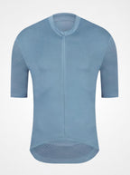 Short-Sleeve Cycling Jersey with Full-Length Front Zipper