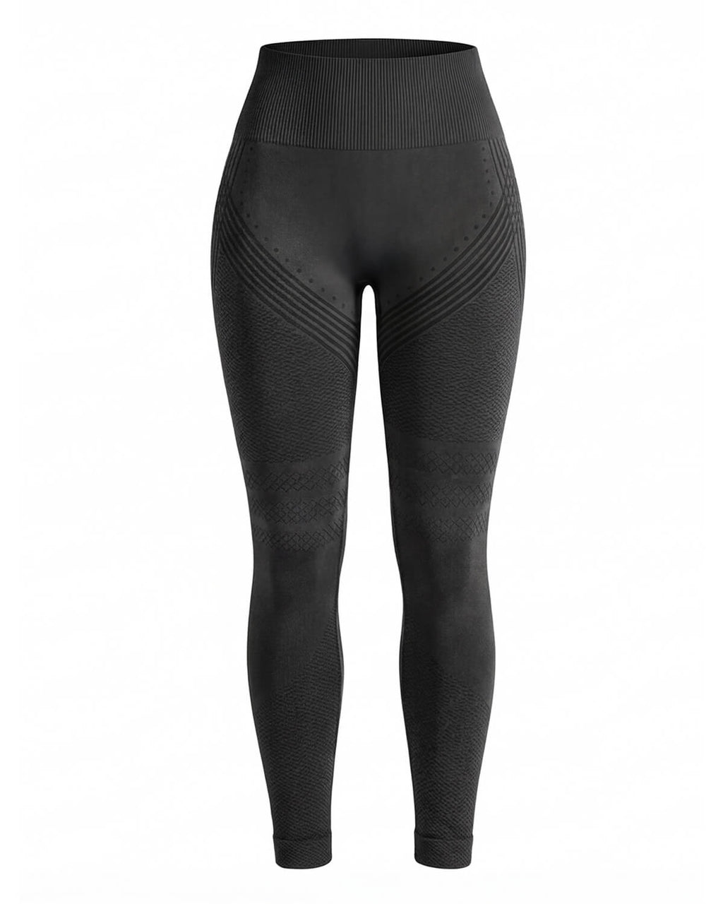 Women’s High-Waist Seamless Training Leggings with Sculpt Knit