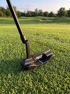 Men’s Golf Putter with Alignment Lines and Mallet Head