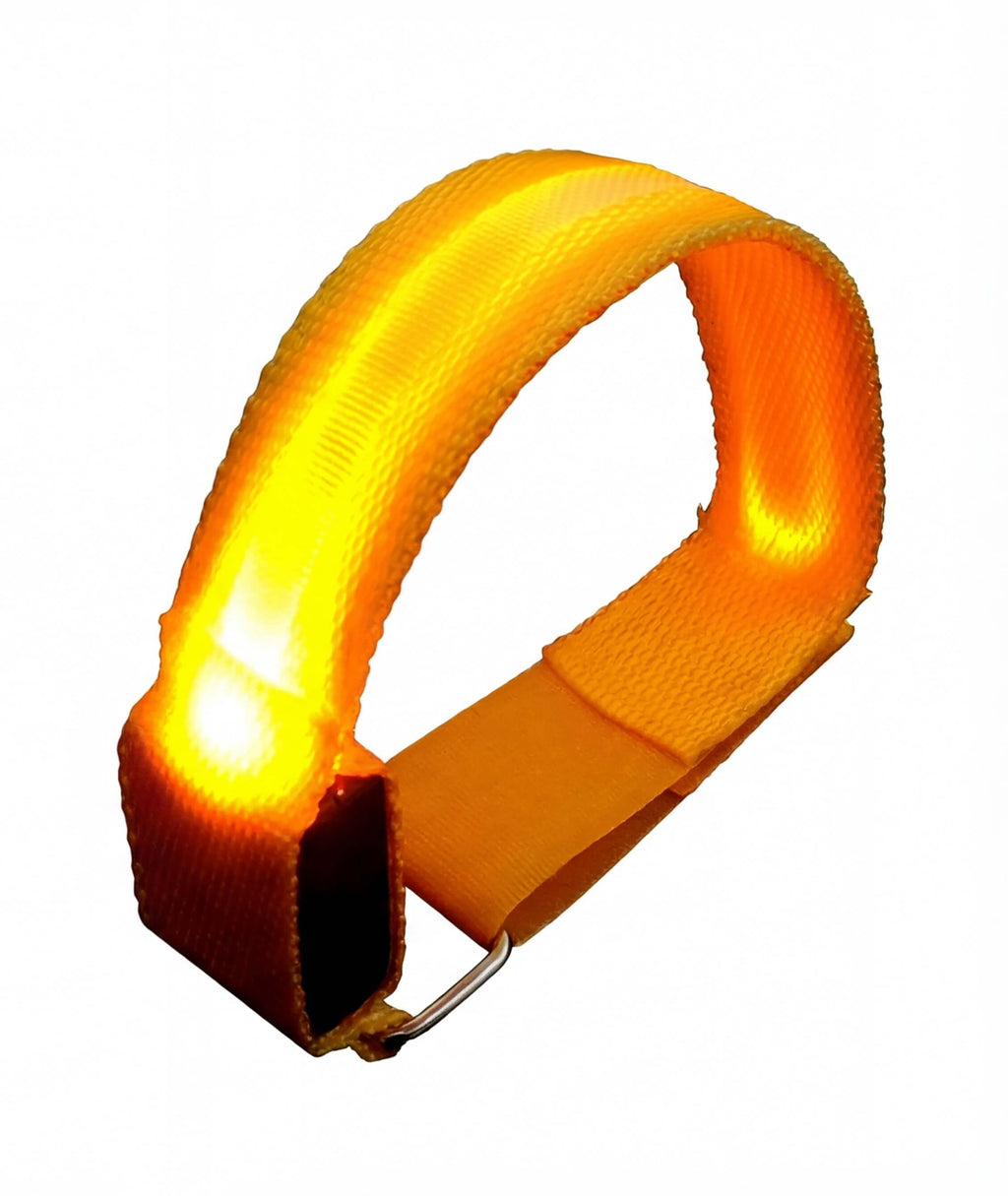 USB Rechargeable LED Reflective Armband for Night Running