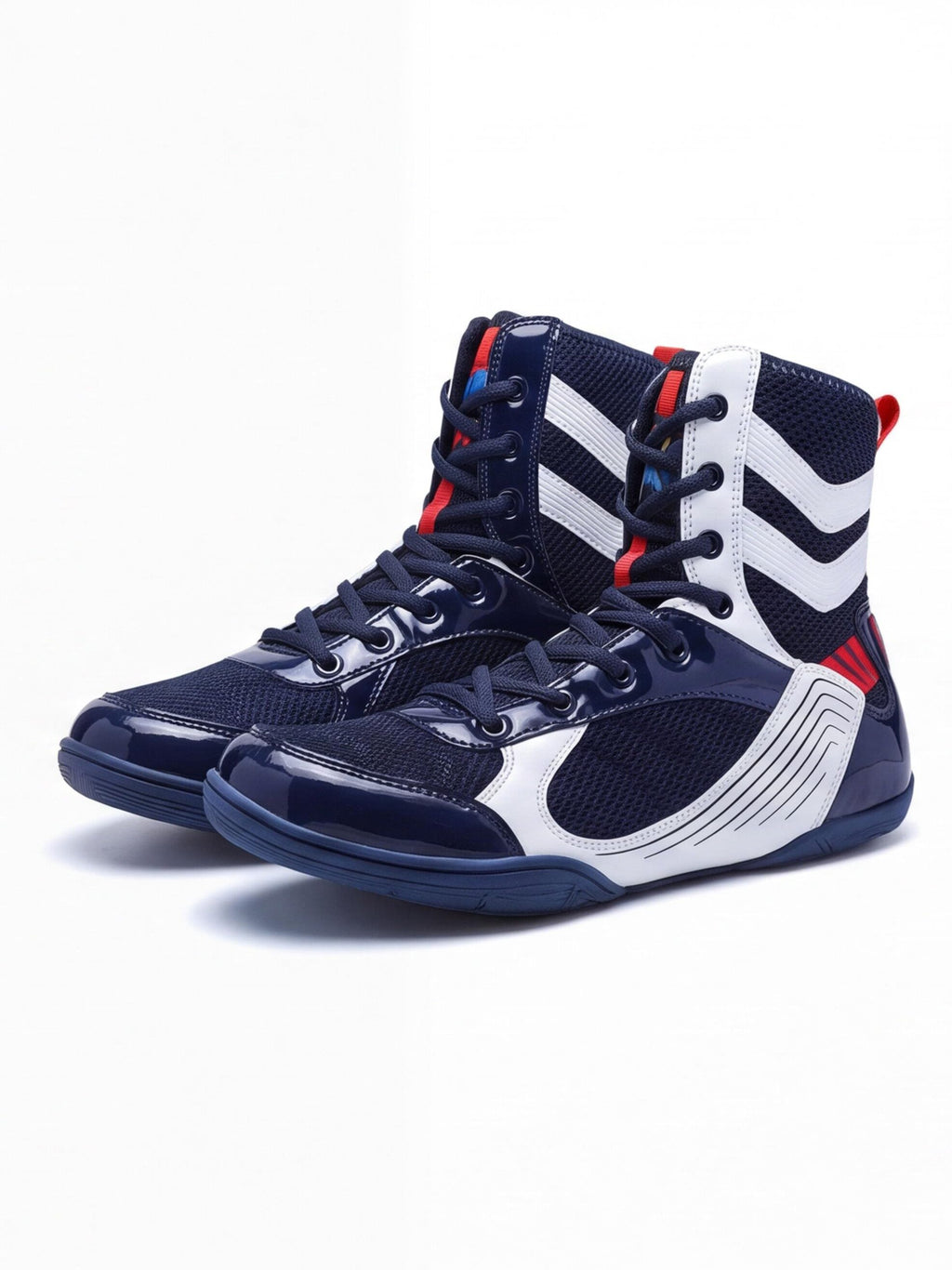 High-Top Combat Training Shoes for Boxing & Wrestling
