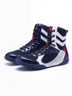 High-Top Combat Training Shoes for Boxing & Wrestling