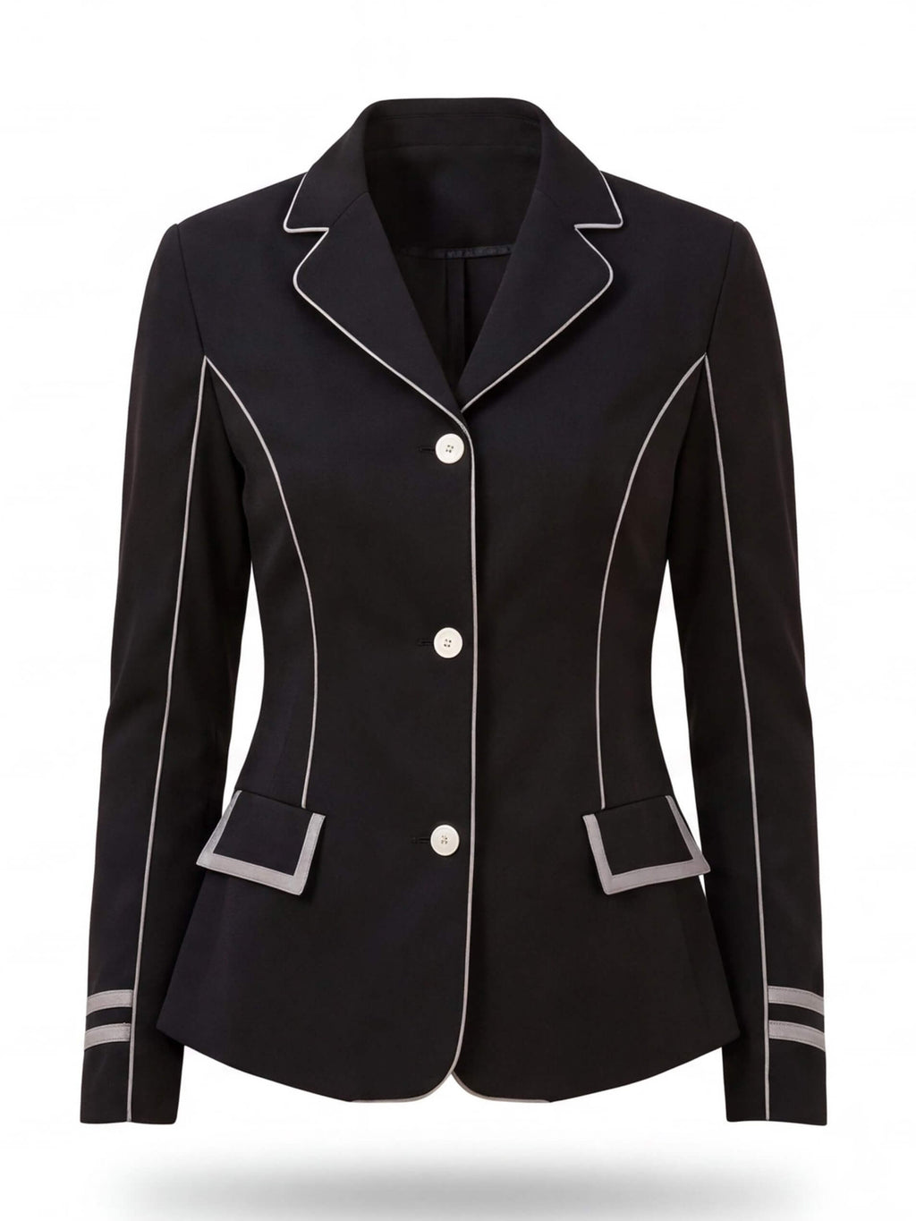 Women’s Equestrian Show Jacket with Contrast Piping