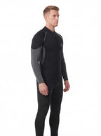 Men's 3mm Split Wetsuit Set with Zip Jacket