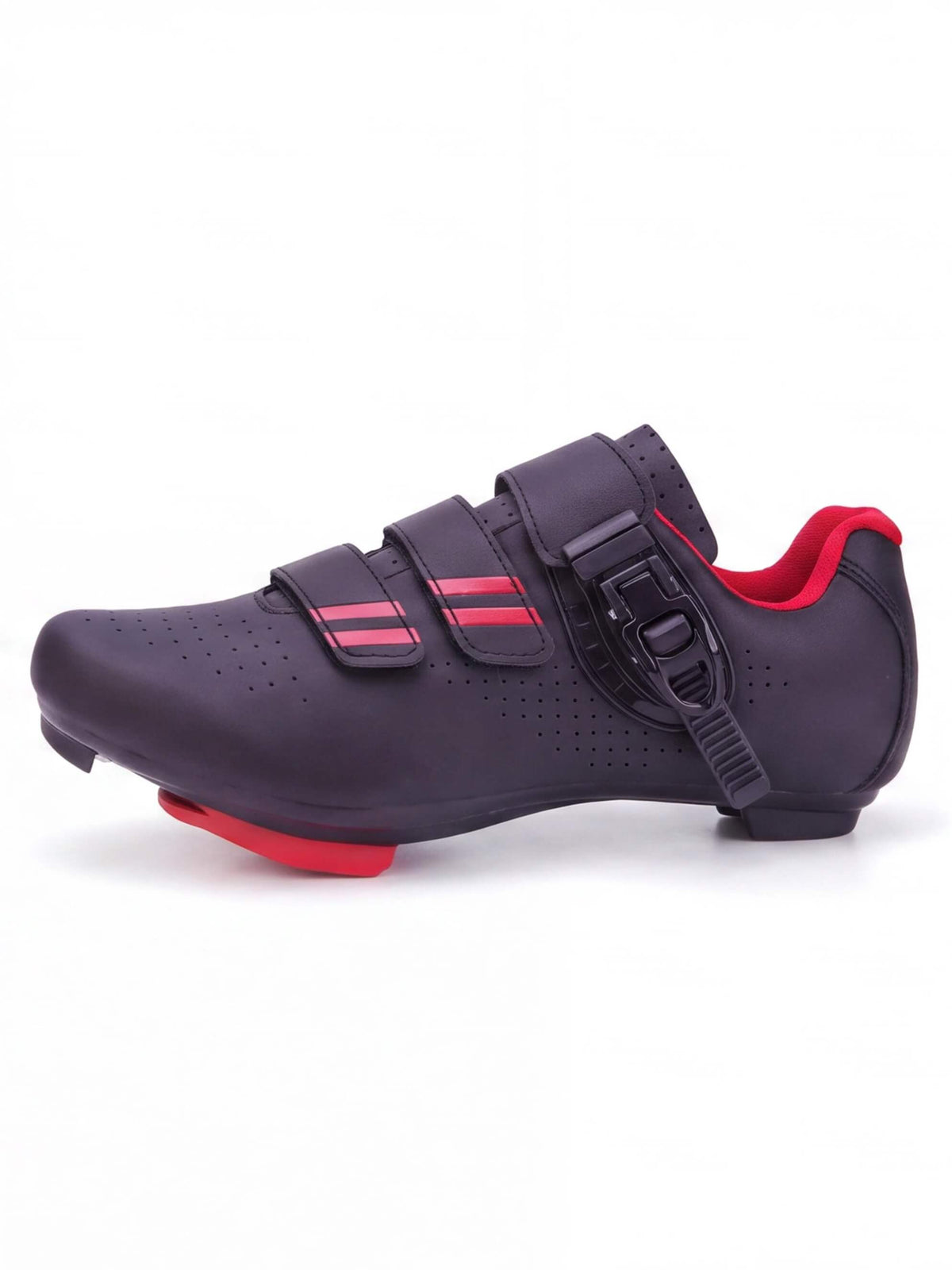 Road Cycling Shoes with Ratchet Buckle and Twin Straps