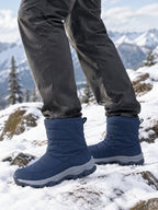 Insulated Side-Zip Winter Hiking Boots