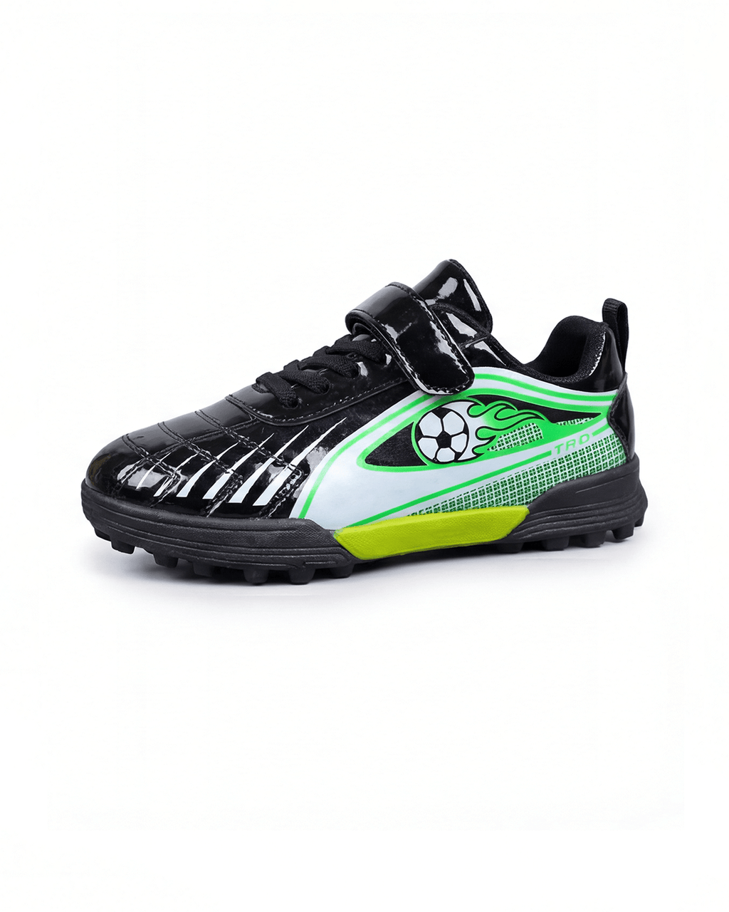 Kids Turf Soccer Shoes with Strap Closure