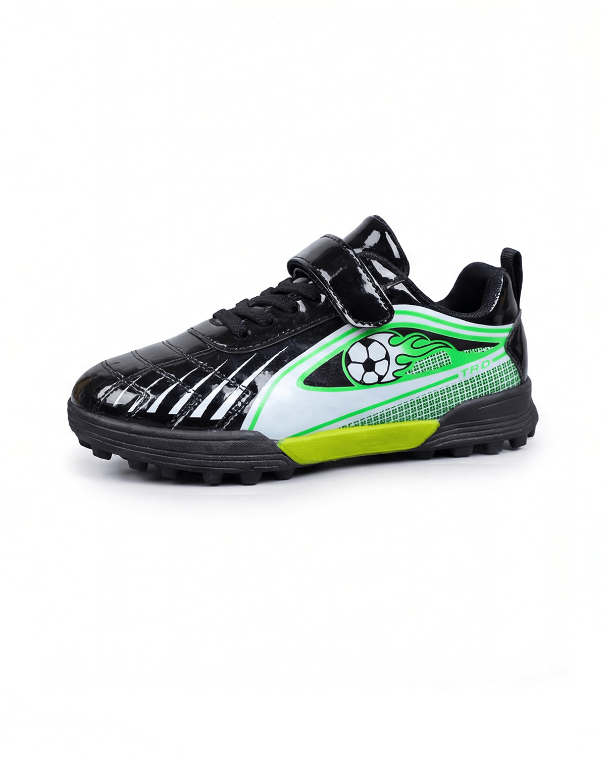 Kids Turf Soccer Shoes with Strap Closure