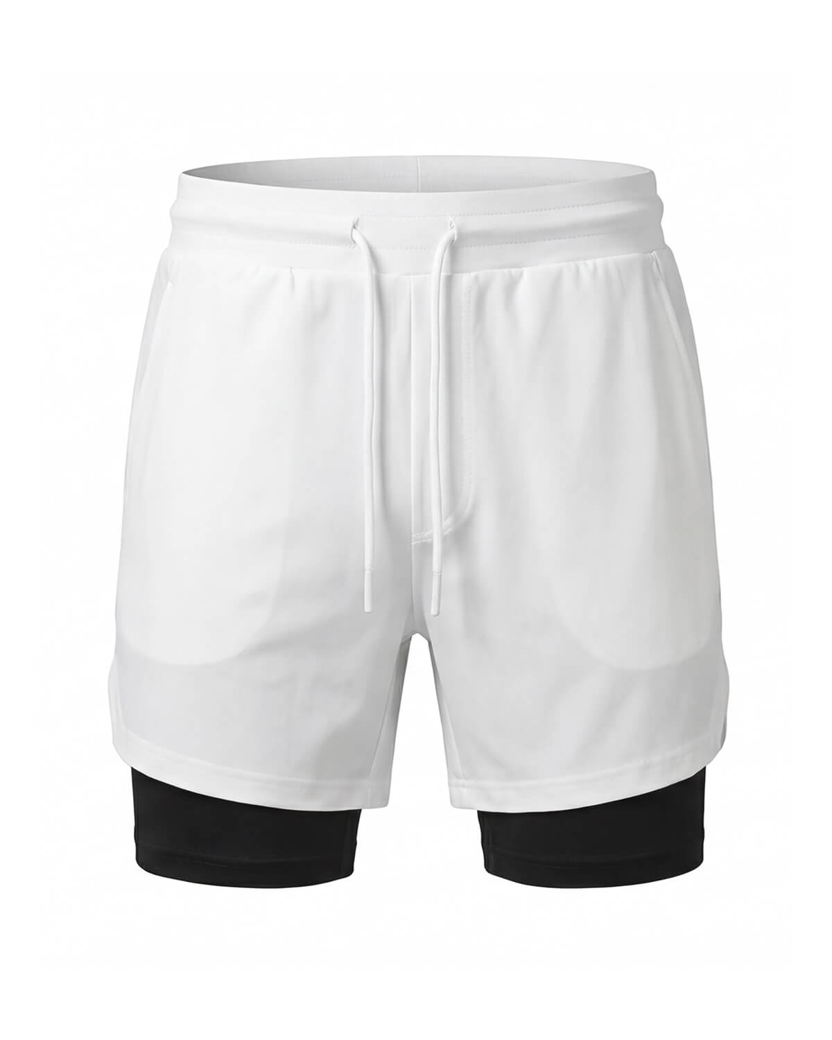Men's 2-in-1 Training Shorts with Phone Pocket