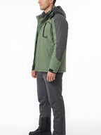 Insulated Waterproof Hooded Ski Jacket