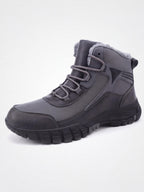 Warm-Lined Mid-Cut Winter Trekking Boots