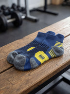 3-Pack Non-Slip Training Socks with Cushioned Sole
