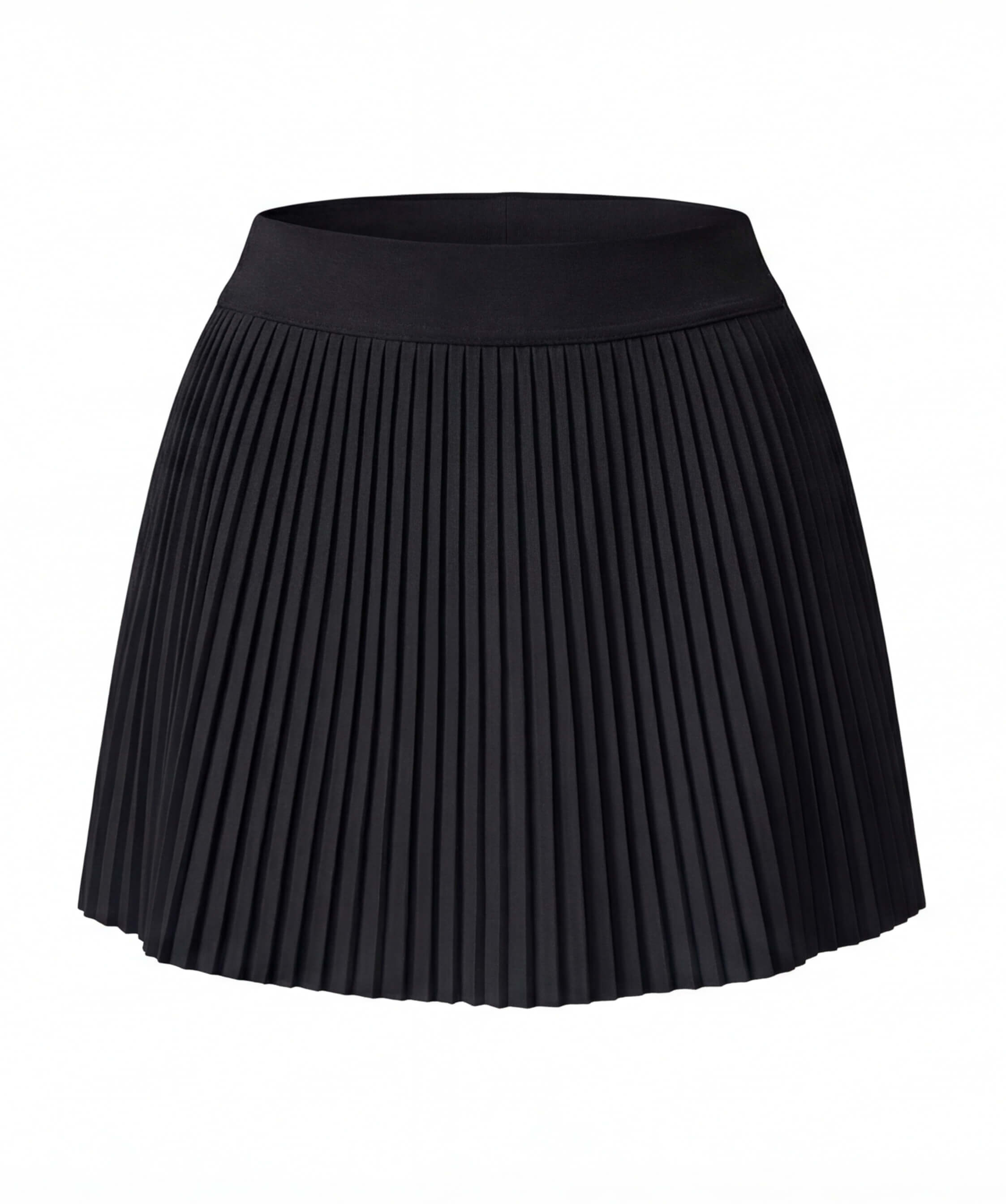 Women's Pleated Tennis Skirt with Built-In Shorts Pocket