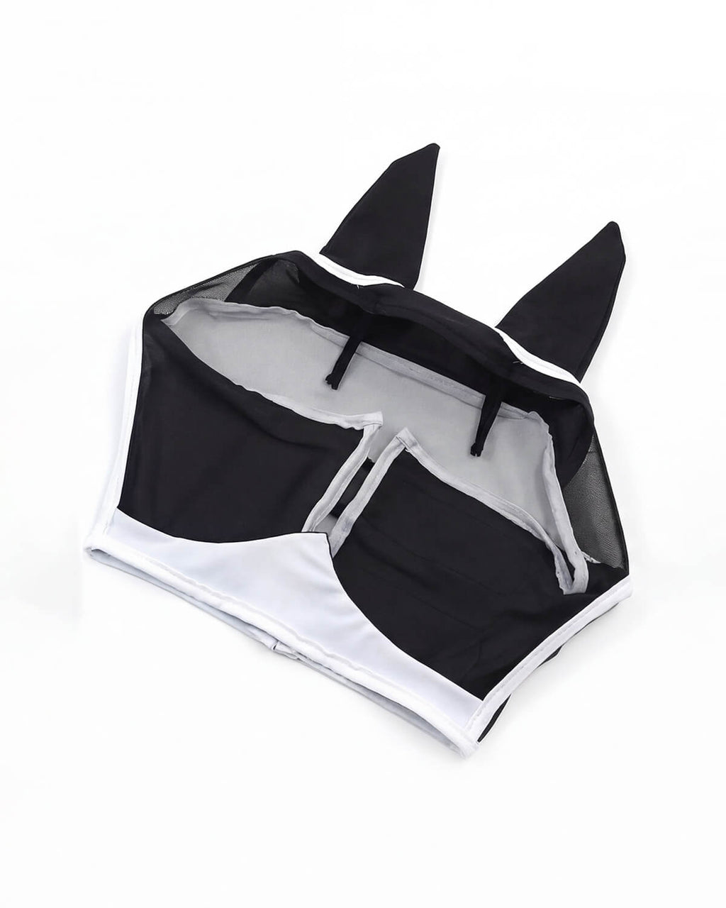 Horse Fly Mask Hood with Ear and Eye Mesh