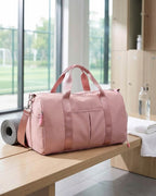 Sports Duffel Bag with Separate Shoe Compartment