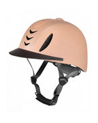 Equestrian Riding Helmet with Brim and Ventilation