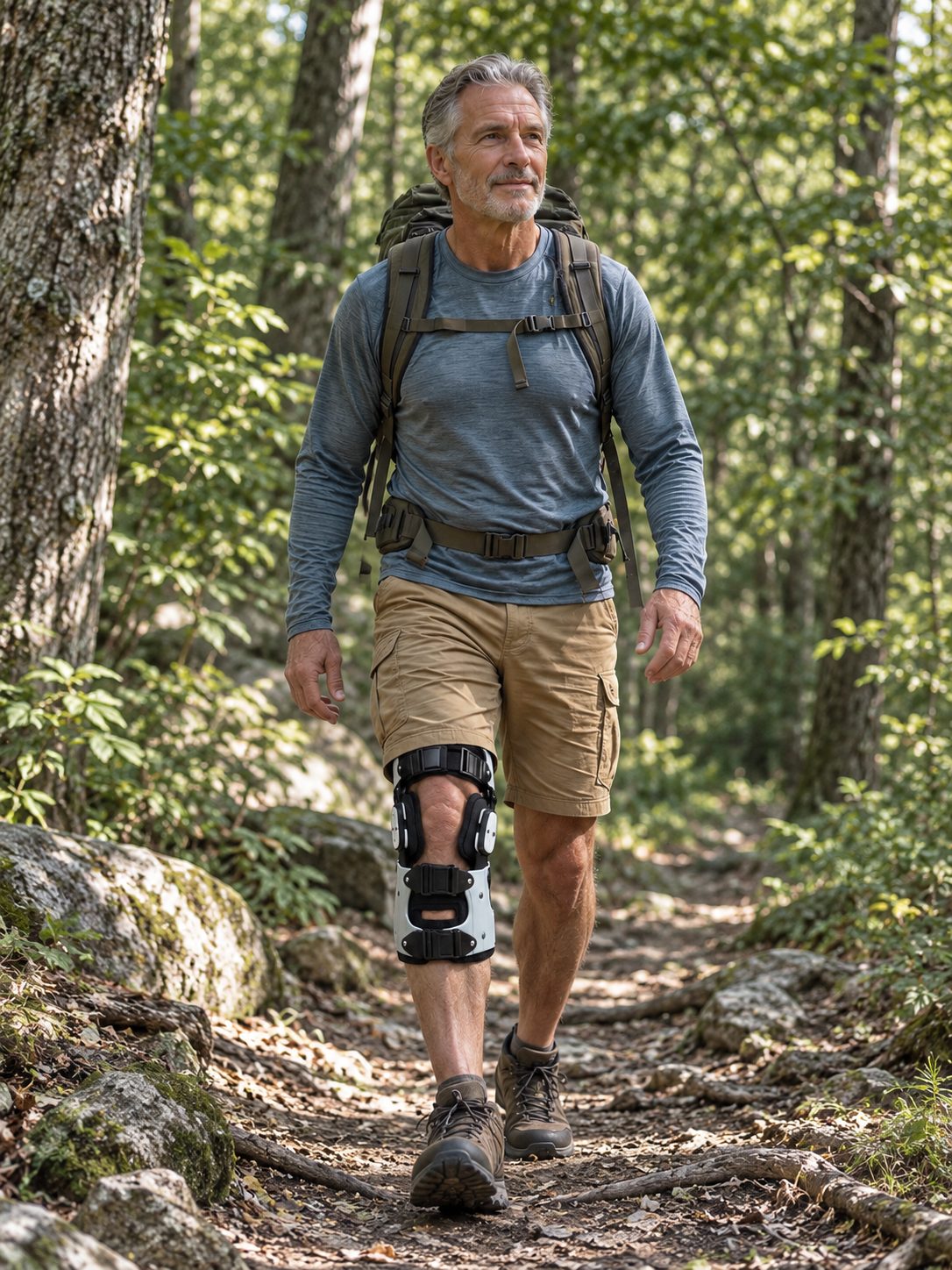 Adjustable Hinged Knee Support Brace