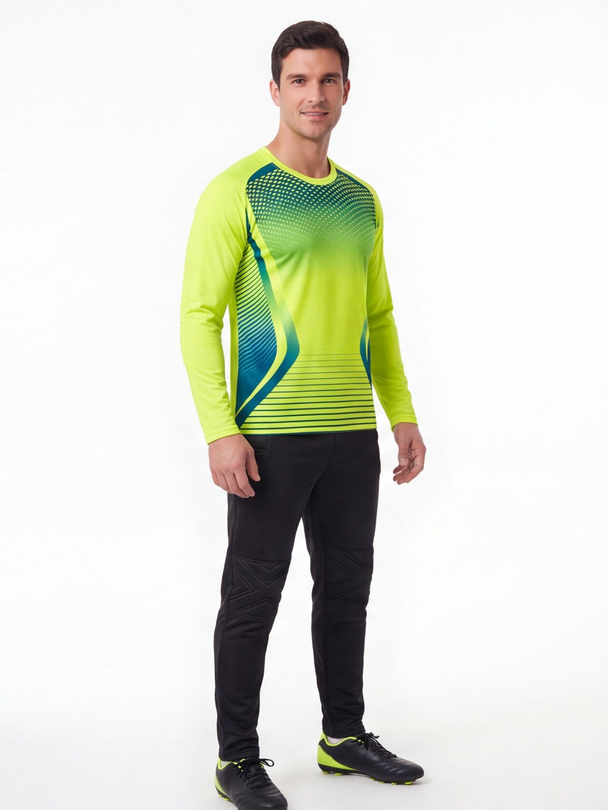 Padded Soccer Goalkeeper Jersey & Pants Set