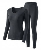 Women’s Thermal Base Layer Set with Ribbed Fit