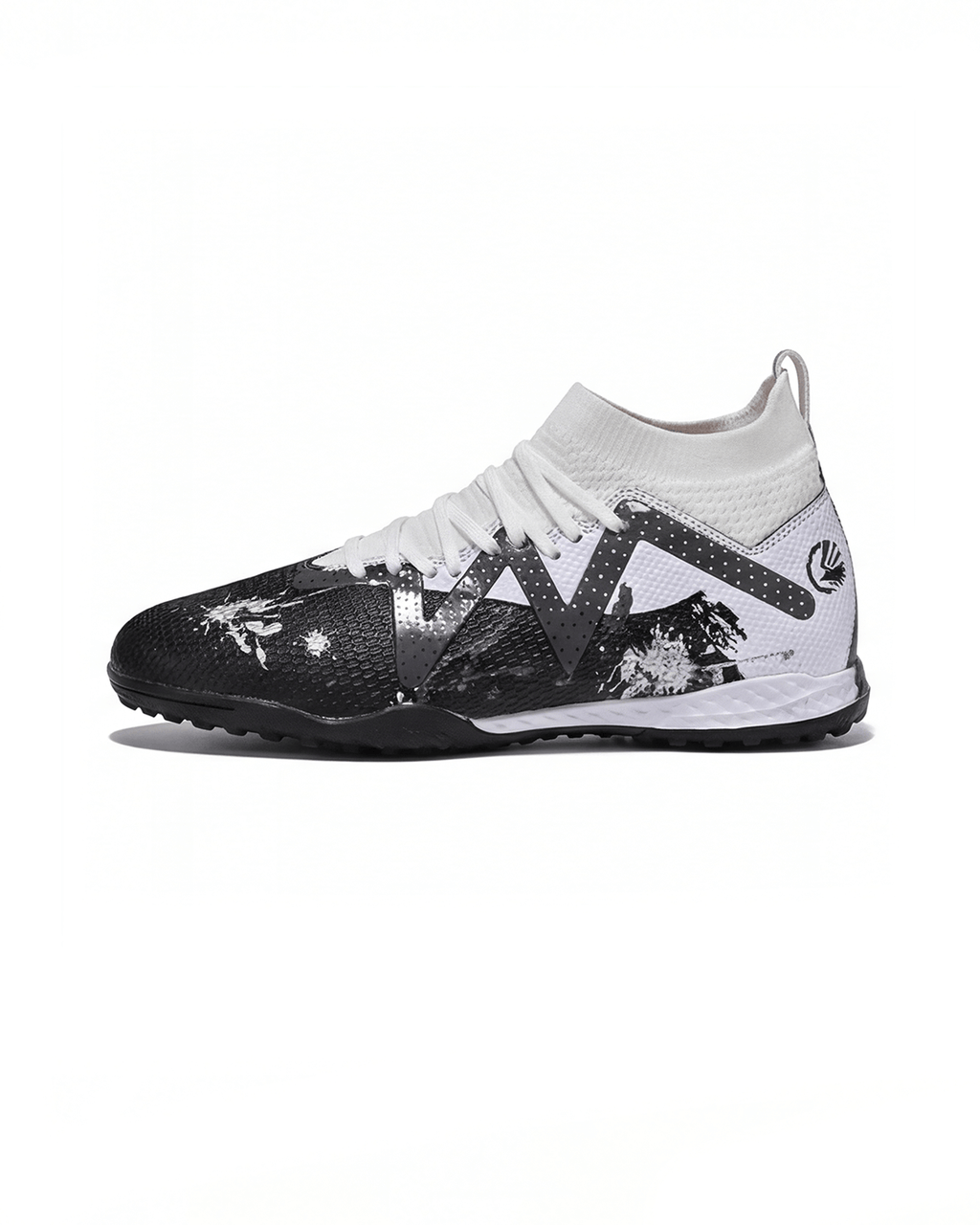 Soccer Turf Cleats with Sock Collar and Grip Sole