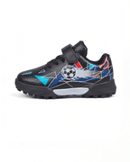 Kids Turf Soccer Shoes with Strap and Laces