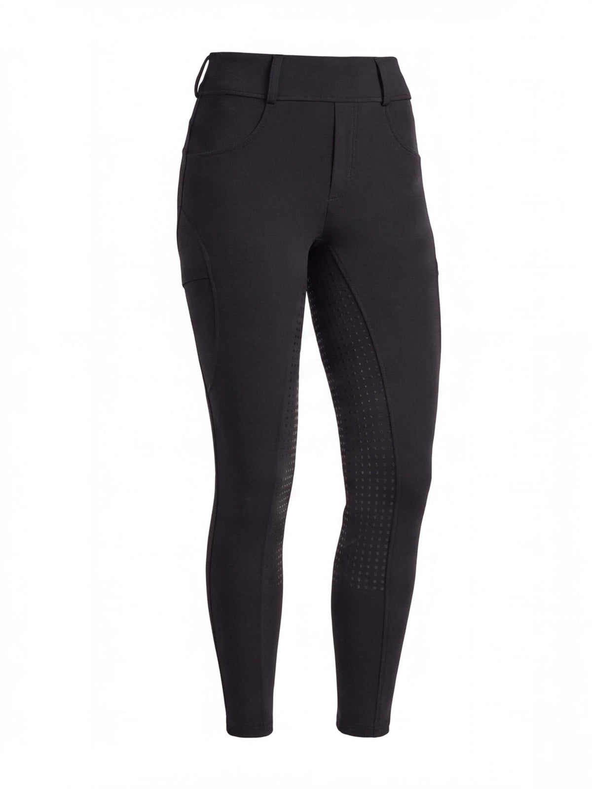Women’s Equestrian Riding Breeches with Phone Pocket and Grip Panels