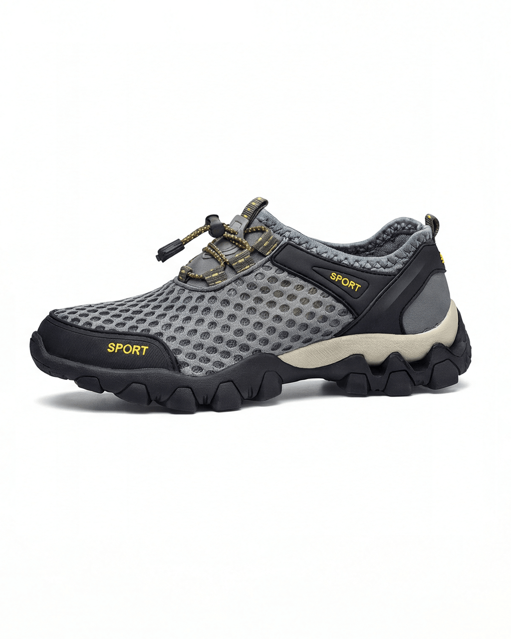 Non-Slip Hiking Shoes with Quick Toggle Lace