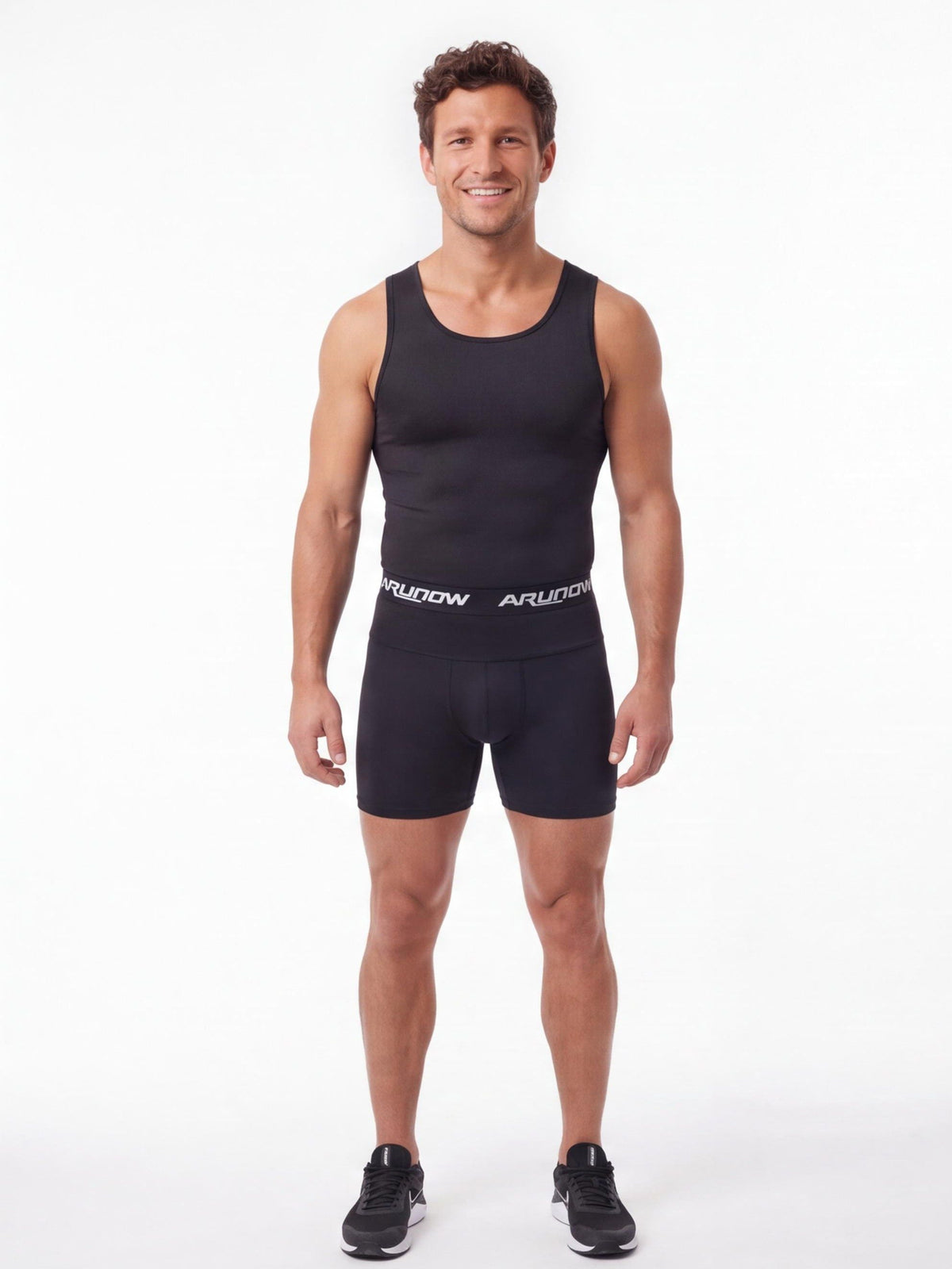 Men's Sweat-Enhancing Training Tank & Shorts Set