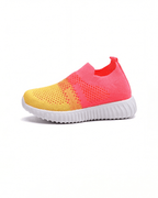 Kids Slip-On Running Sneakers with Breathable Knit Upper