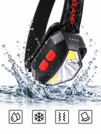 Rechargeable Motion-Sensor LED Headlamp