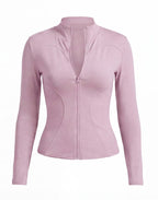 Women’s Full-Zip Training Jacket with Thumb Holes