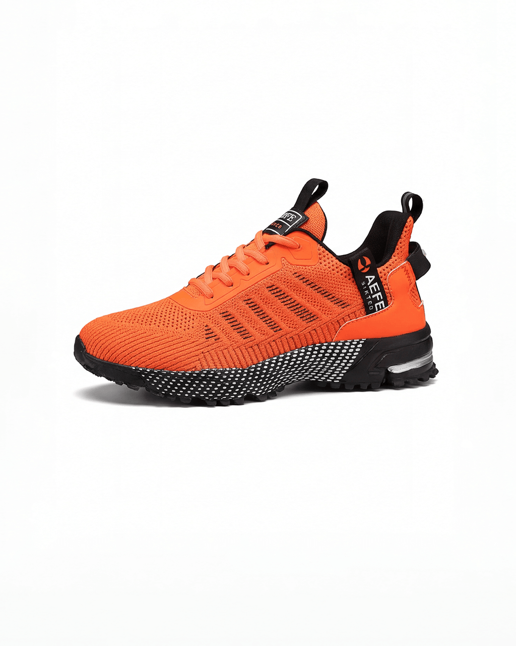 Men’s Lace-Up Knit Training Sneakers with Grip Sole
