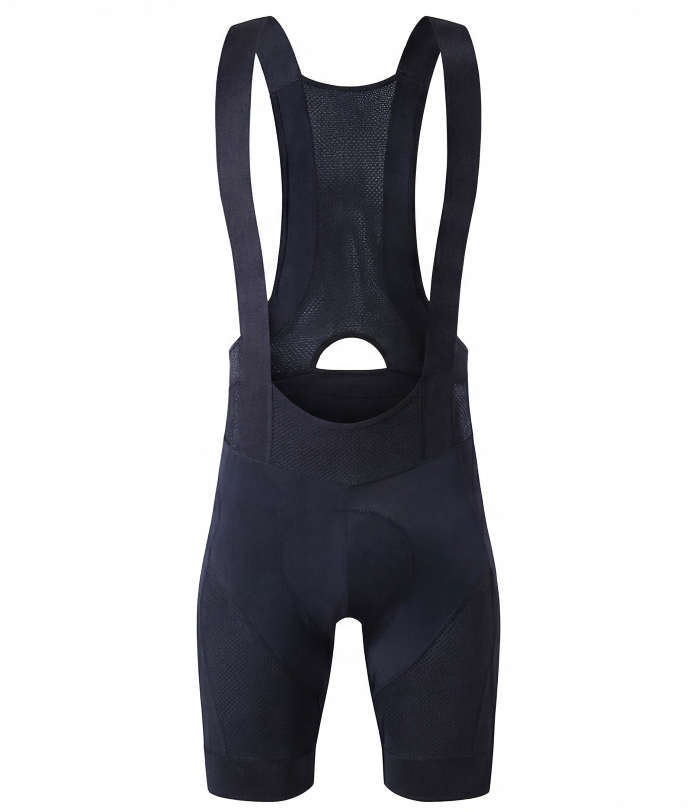 Cycling Bib Shorts with Mesh Straps and Chamois Pad
