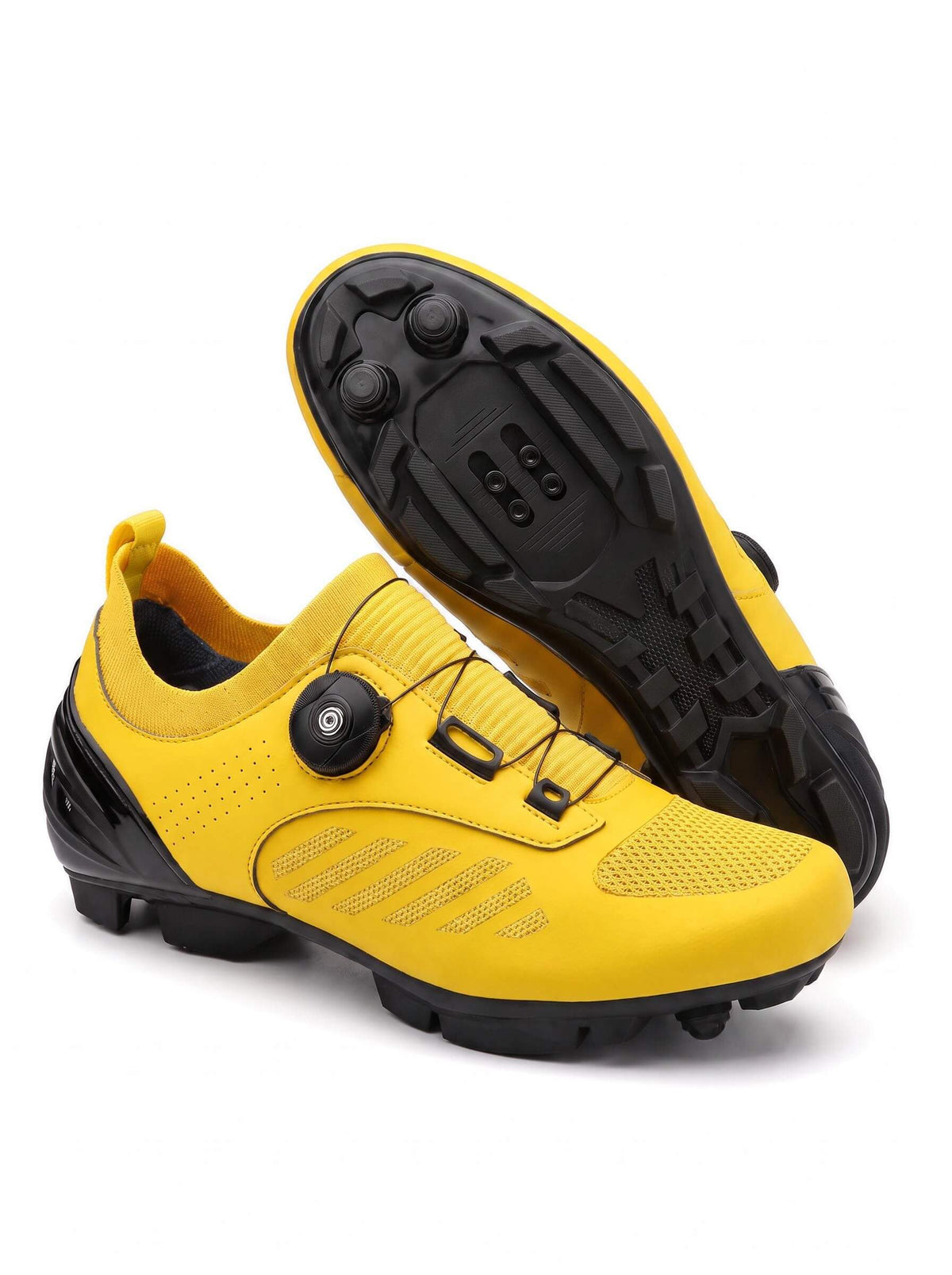 Mountain Cycling Shoes with Dial Closure and Lugged Outsole