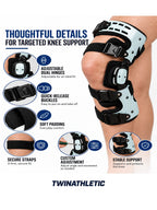 Adjustable Hinged Knee Support Brace