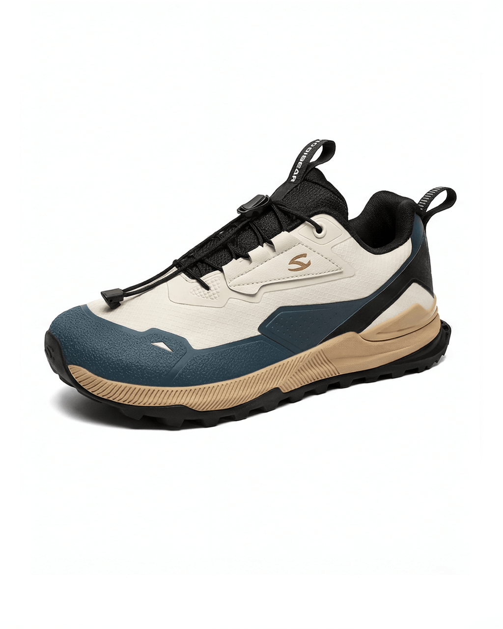 Hiking Sneakers with Quick-Lock Lace and Rugged Tread