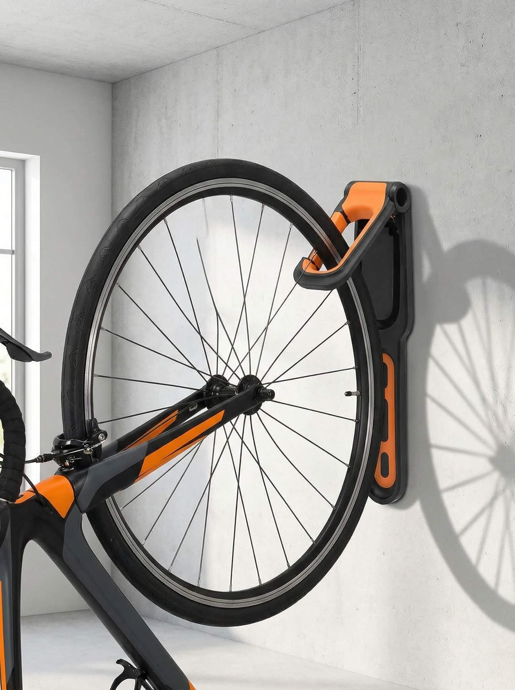 Folding Bicycle Wall Hook for Vertical Bike Storage