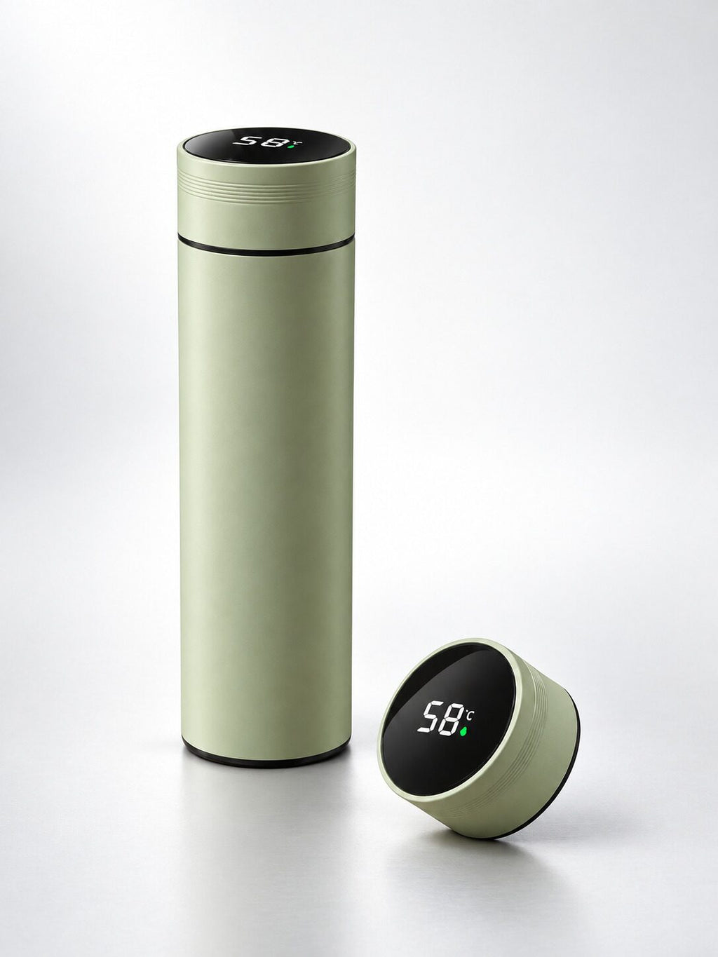 500ml Insulated Bottle with Digital Temperature Display