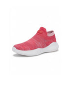 Sock-Style Slip-On Walking Shoes with Cushioned Sole