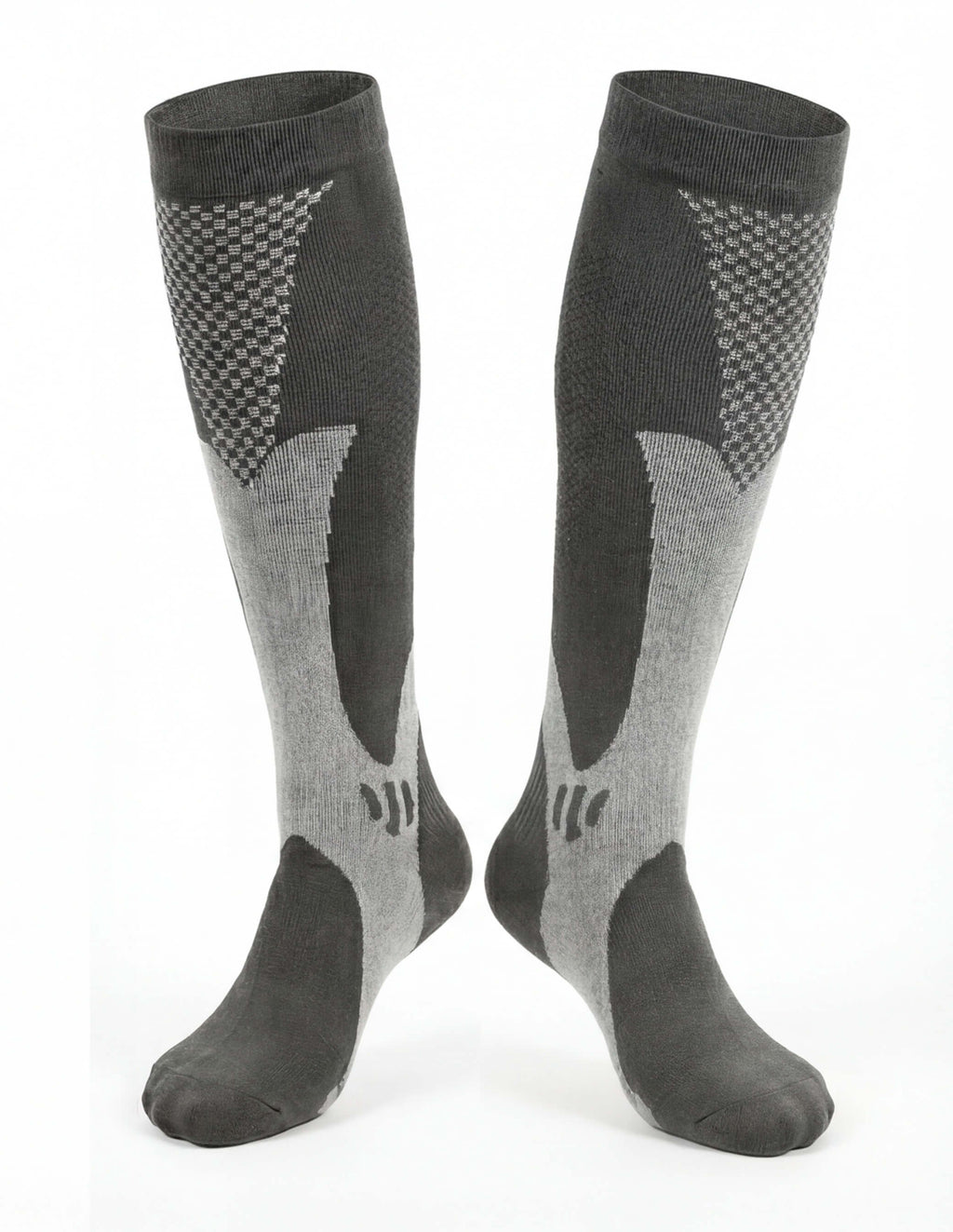 Unisex Knee-High Compression Socks 20–30 mmHg for Training