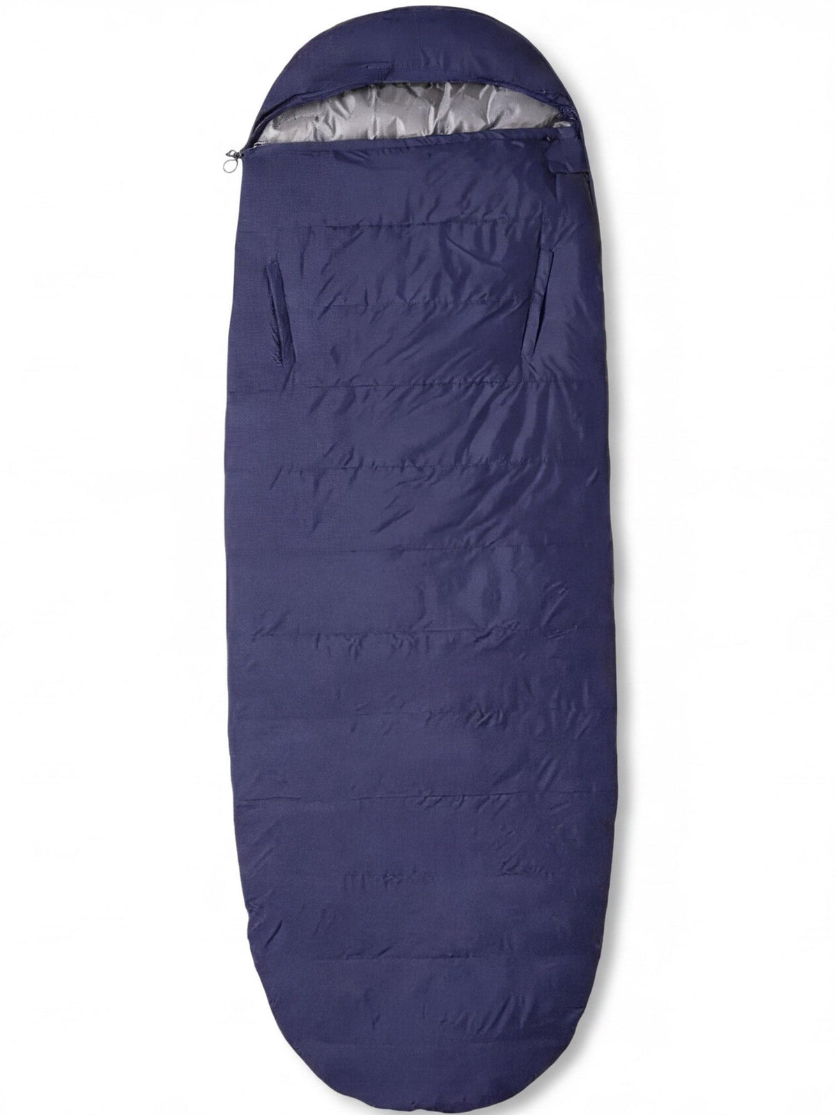 Duck-Down Cold-Weather Sleeping Bag with Arm Openings