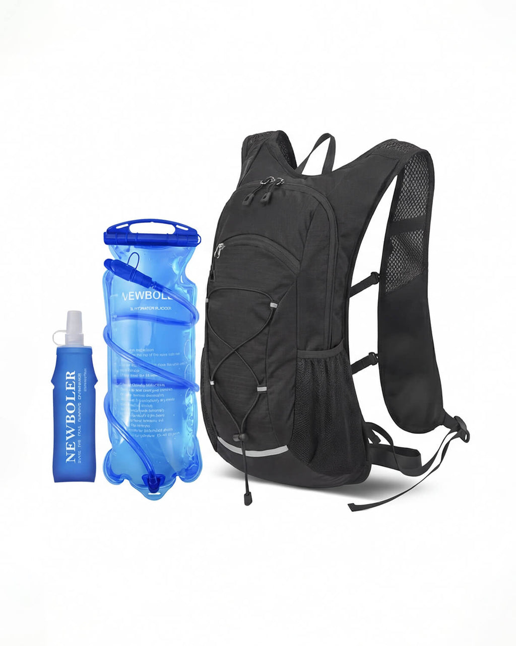 20L Hydration Backpack with 2L Bladder and Flask