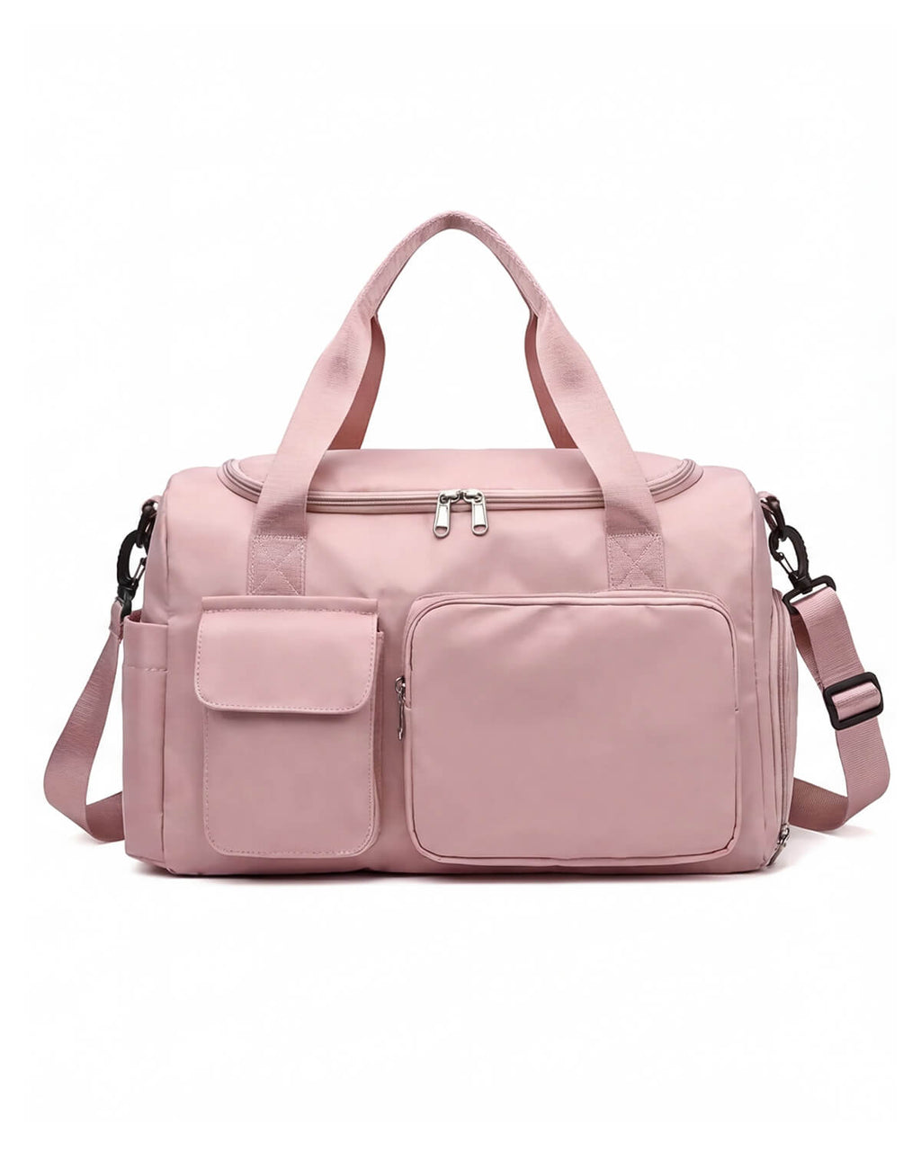 Gym Duffel Bag with Shoe Compartment and Wet Pocket