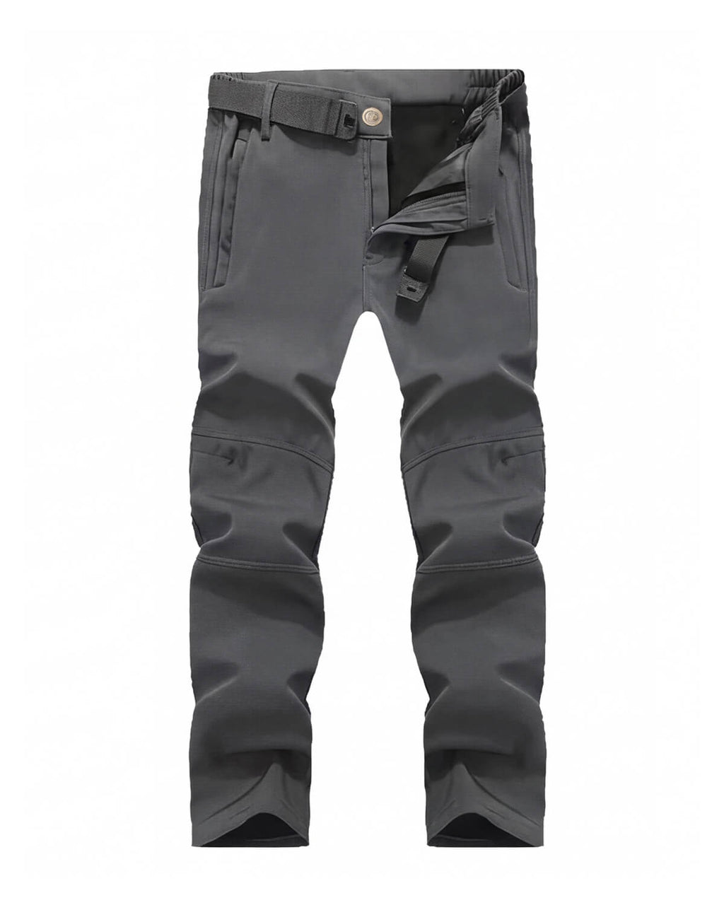 Hooded Hiking Jacket and Pants with Multiple Zipper Pockets