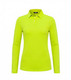 Women’s Long Sleeve Golf Polo with Half-Zip Collar