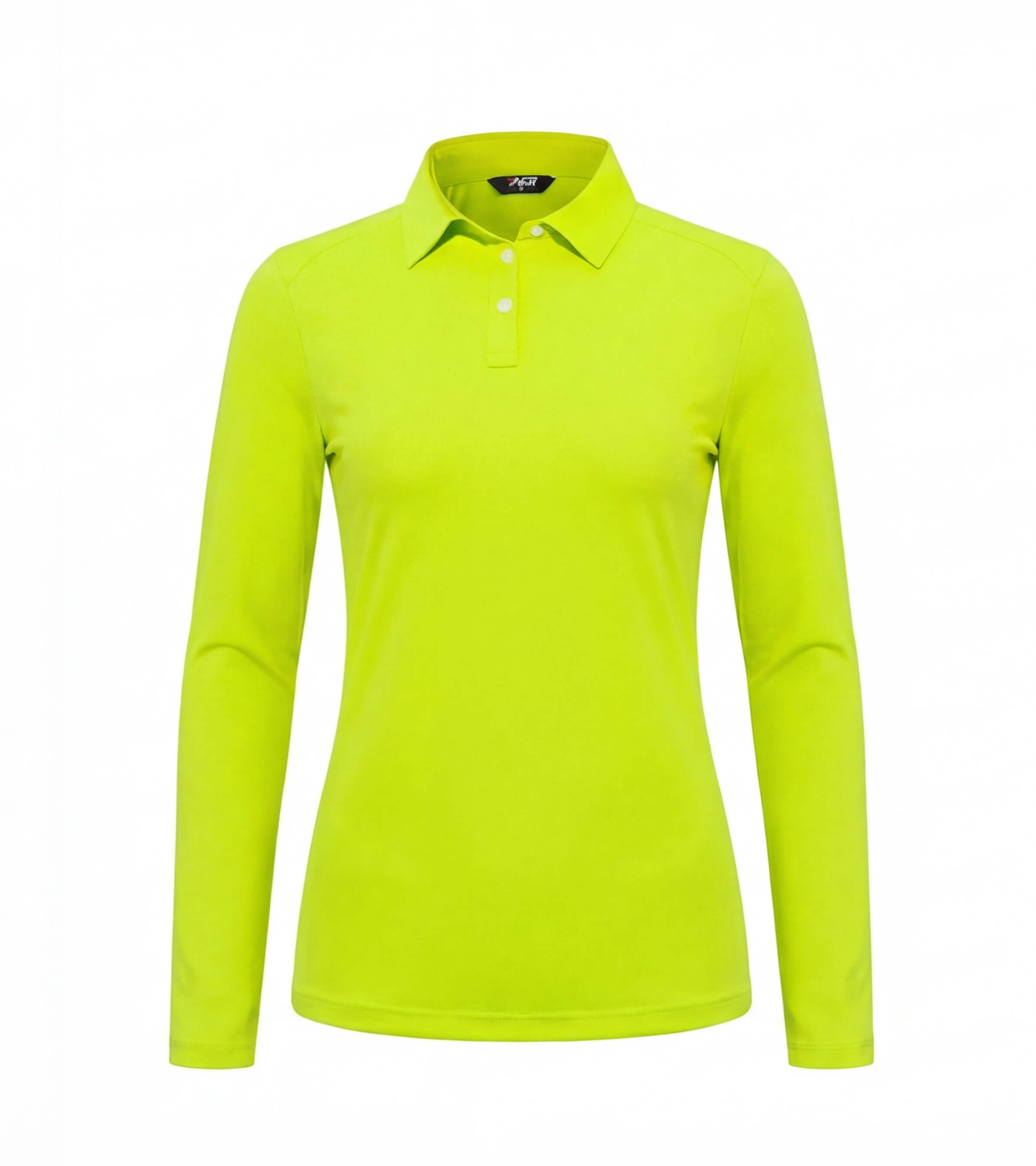 Women’s Long Sleeve Golf Polo with Half-Zip Collar