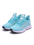 Slip-On Knit Trainers with Integrated Stretch Lacing